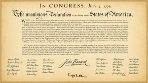 Signed Declaration of Independence