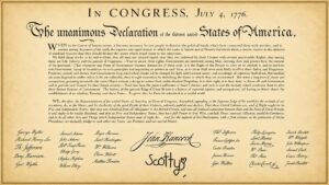 Signed Declaration of Independence